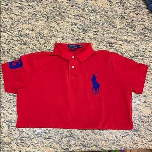 Polo collard shirt
